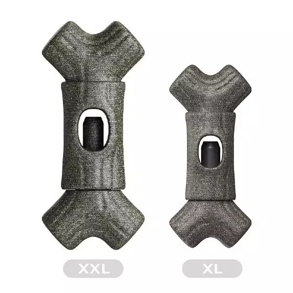 Bully Stick Holder for Large Dogs	Nylon + Coffee Wood Extreme Chew Toy