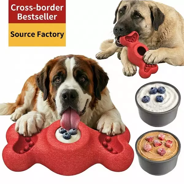 Indestructible Bone Stuffable Dog Toy | No-Mold Freezeable Chew for Large Breeds