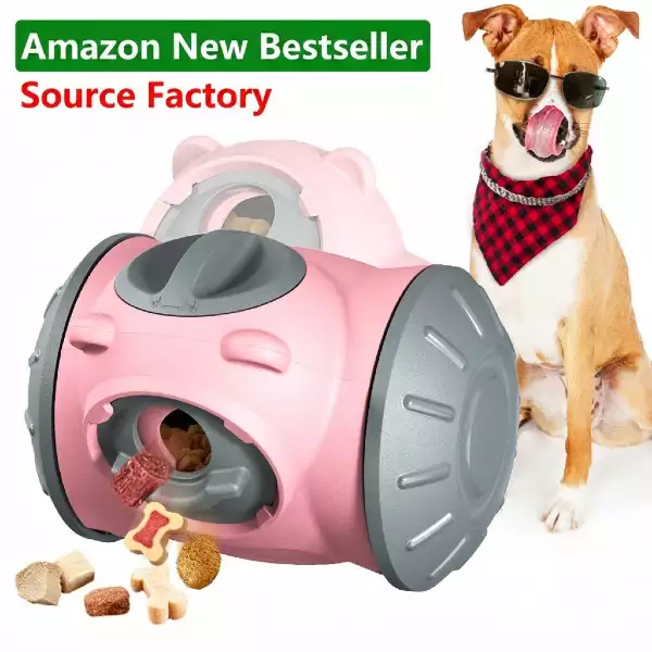Bear Slow Feeder Dog Toy | Adjustable Treat Dispenser for All Size Breeds