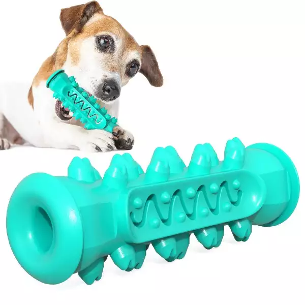 Small Dog Toothbrush Chew Toy | Floating Dental Stick with Treat Aisle | Wholesale