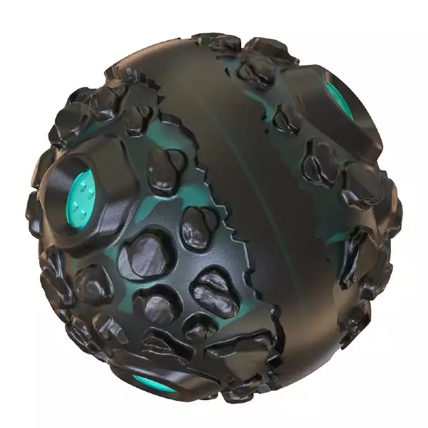 Squeaky Meteorite Dog Chew Ball | 3 Sounds + Hard Shell Core | Wholesale