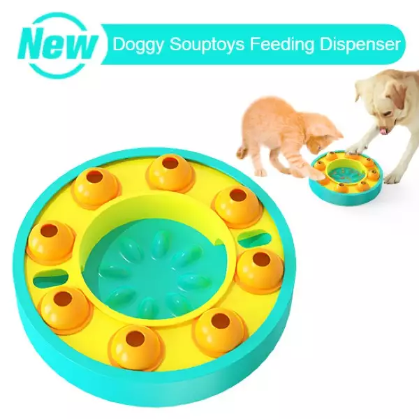 Pet Toy Manufacturer | Rotating Fortune Wheel Dog Feeder | OEM Wholesale