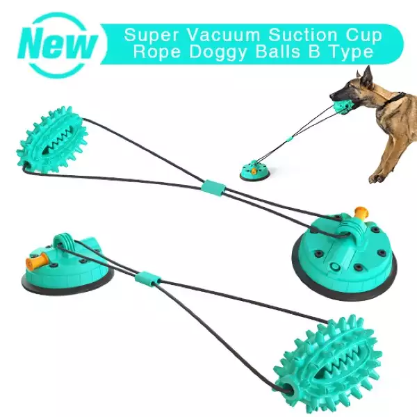 Pet supplies factory company manufacturers toy manufacturer dog/Super Suction Dog Tug Toy with Pump | OEM